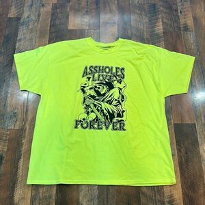 Assholes Live Forever t-shirt XXXL (6032) NWOT